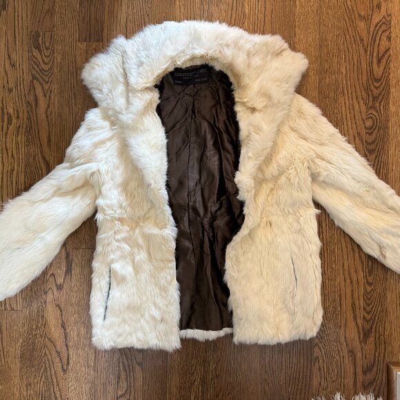 Rabbit Fur Coat by Jacques Saint Laurent - Picture 1 of 2